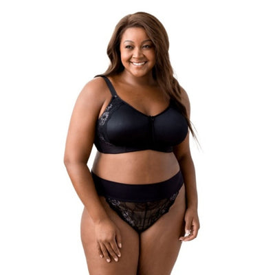 Elila - Womens Microfiber & Lace Moulded Softcup