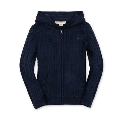 Hope & Henry - Boys Organic Full Zip Hooded Sweater