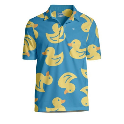 Tipsy Elves - Mens Duckin' Around Golf Polo