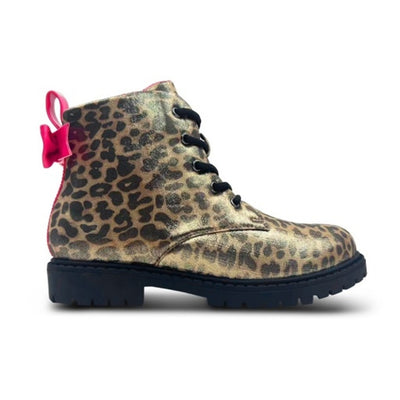 Yosi Samra - Kids Miss Charlotte Boot in Leopard Kids