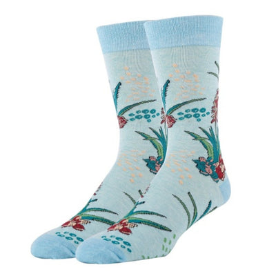 Oooh Yeah - Mens Aloe Vera-Novelty-Mens Crew Socks