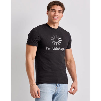 Hanes - Mens I'm Thinking Graphic Tee