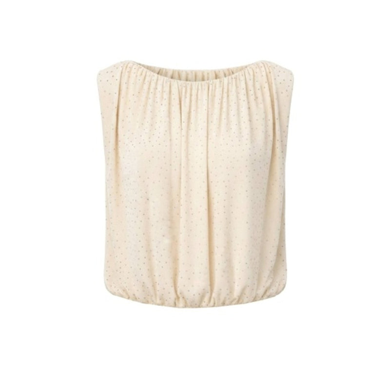 Liverpool Los Angeles - Womens Slvlss Draped Knit Top with Shoulder Pad
