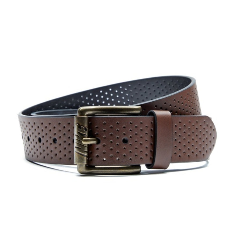 Nike - Will Leather Goods Mens Perf Leather Belt with Nike Roller Buckle