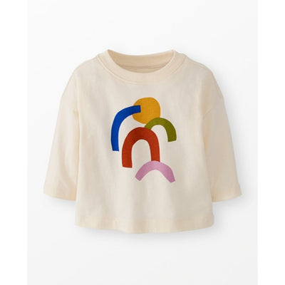 Hanna Andersson - Baby Long Sleeve Oversized Graphic T-Shirt