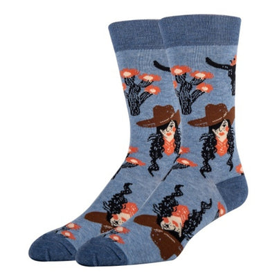 Oooh Yeah - Mens La Vista Novelty Mens Crew Socks