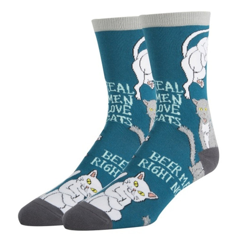 Oooh Yeah - Mens Crew Socks-Real Men