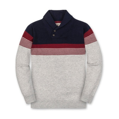 Hope & Henry - Boys Organic Shawl Collar Sweater