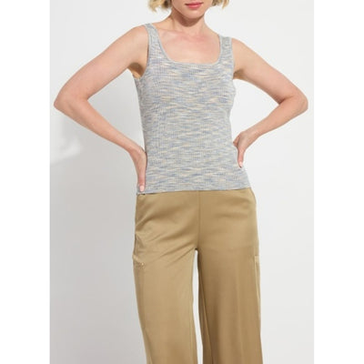 Lysse - Womens Junie Space Dye Rib Tank