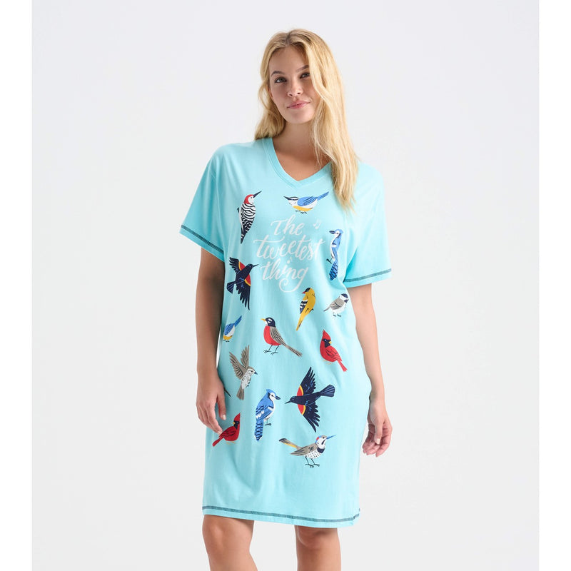 Little Blue House - Tweetest Thing Womens Sleepshirt
