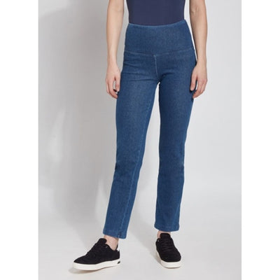 Lysse - Womens Denim Straight Leg Curvy