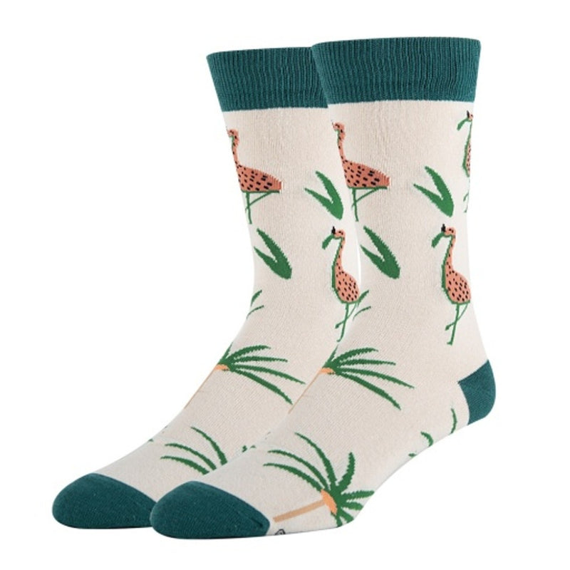 Oooh Yeah - Mens Crew Socks Flaminco Vibes
