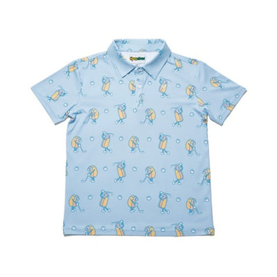 Tipsy Elves - Kids Sizzlin' Swing Golf Polo
