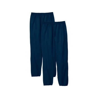 Hanes - Mens Ecosmart Mens Fleece Sweatpants Value 2-Pack 32