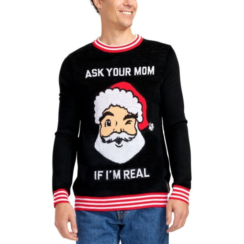 Tipsy Elves - Mens Ask Your Mom Sweater
