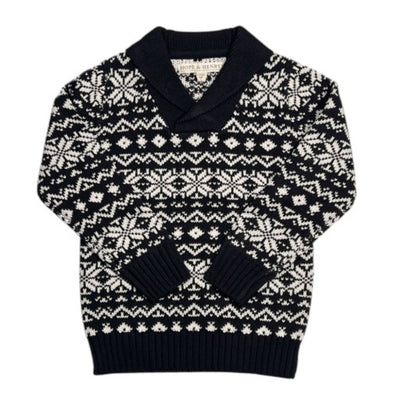 Hope & Henry - Boys Organic Shawl Collar Sweater