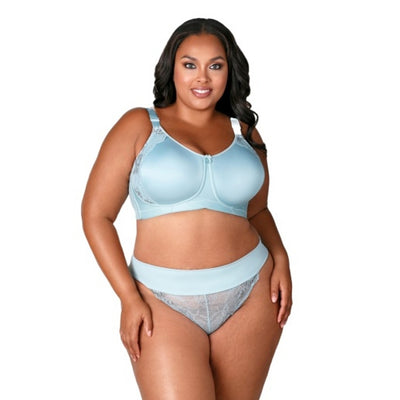 Elila - Womens Microfiber & Lace Molded Softcup