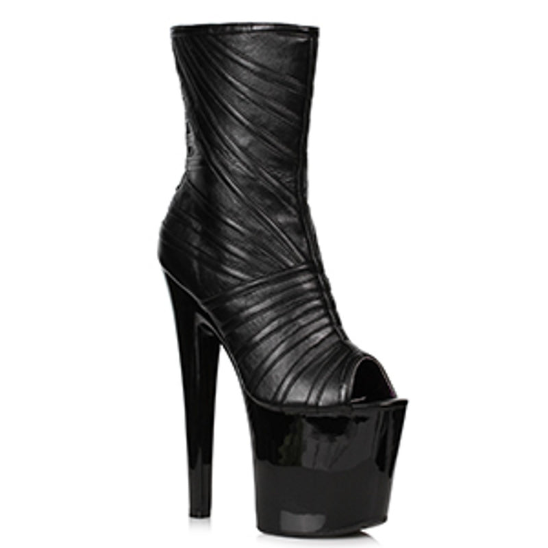 Ellie Shoes - 8" Open Toe Bootie