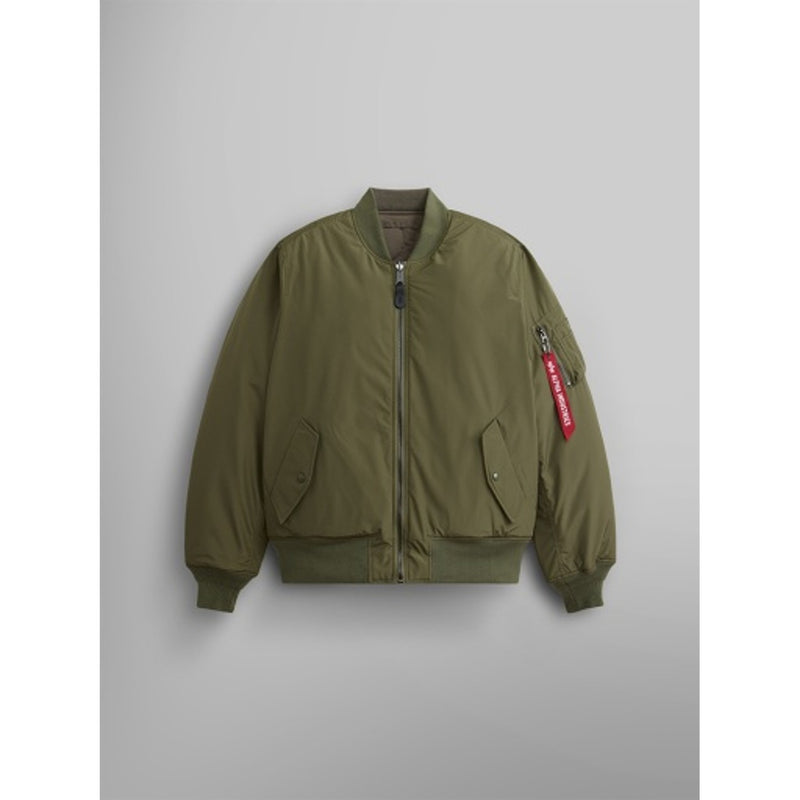 Alpha Industries - Mens Reversible Onion Quilted Ma-1 Flight Jacket