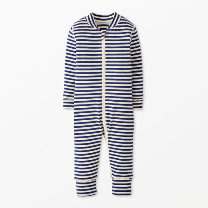 Hanna Andersson - Baby Striped 2-Way Zip Sleeper in Hannasoft™