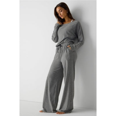 Fabletics - Womens Cloud Jersey Off Shoulder Onesie