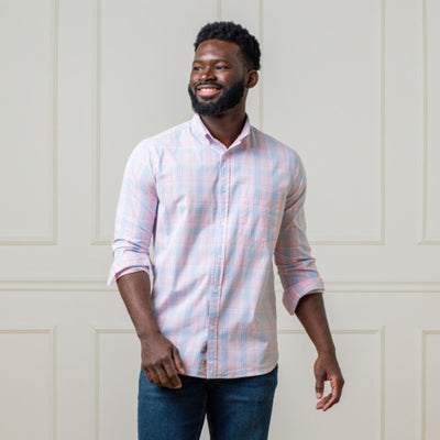 Hope & Henry - Mens Organic Stretch Poplin Shirt