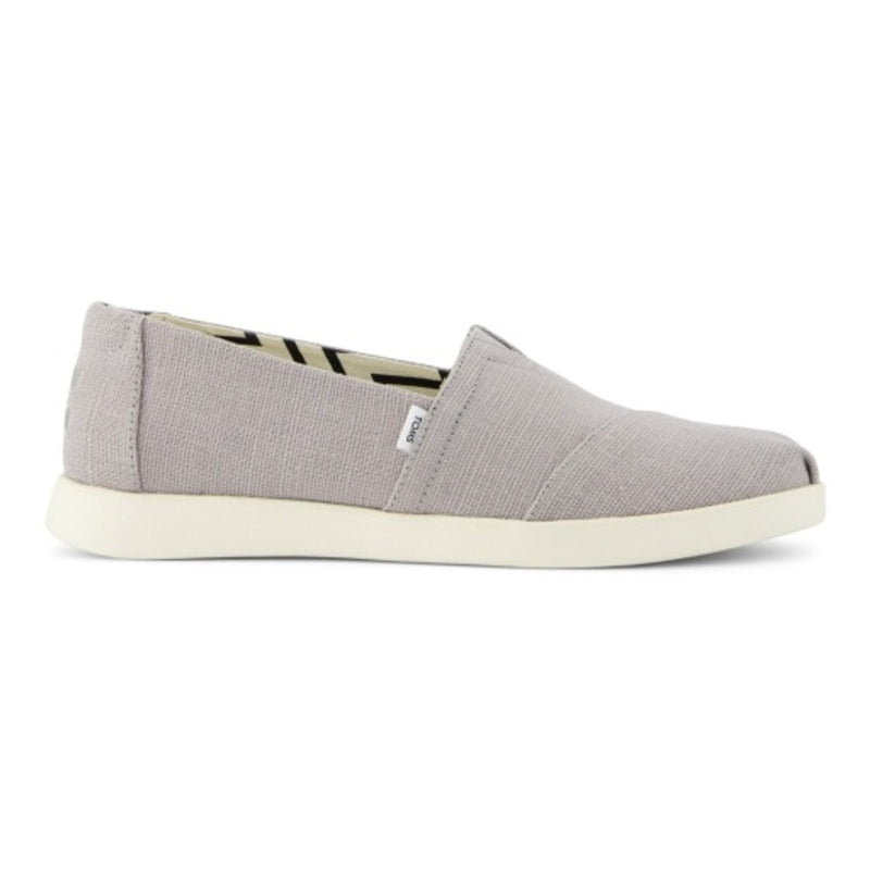 TOMS - Womens Alpargata Plus - Drizzle Grey Heritage Canvas
