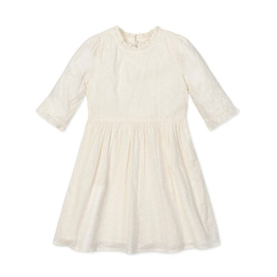 Hope & Henry - Girls Organic Tiered Eyelet Dress