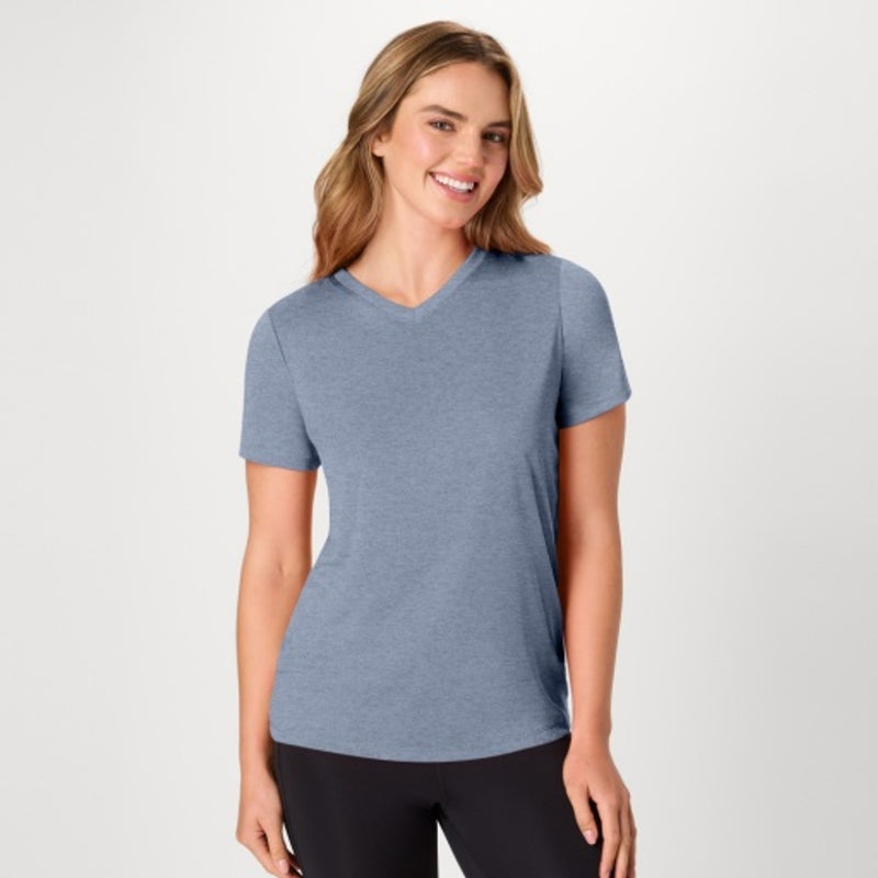 Hanes - Womens Sport Cool Dri Womens Performance V-Neck T-Shirt 5-Pack