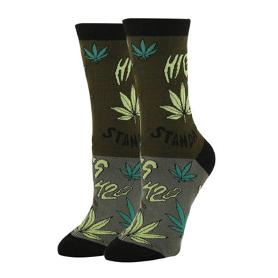Oooh Yeah - Womens High Standards Womens Crew Socks