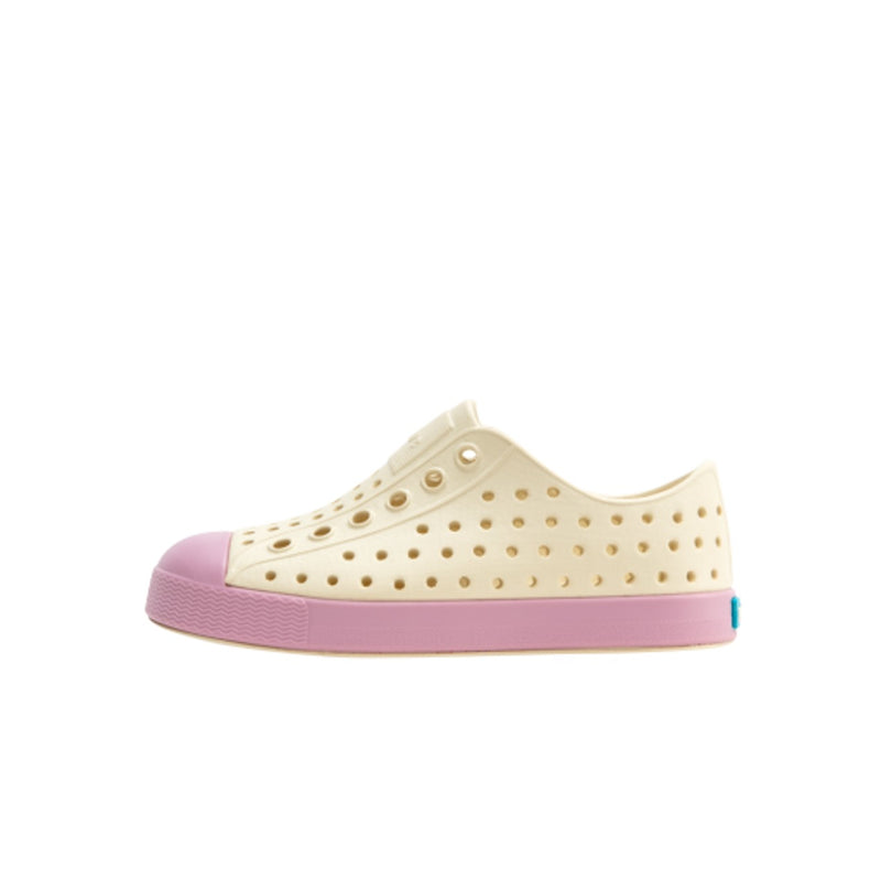 Native Shoes - Unisex Jefferson Kids - Bone White/ Balos Pink