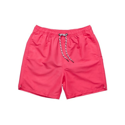 Snapper Rock - Mens Vintage Red Comfort Lined Swim Short