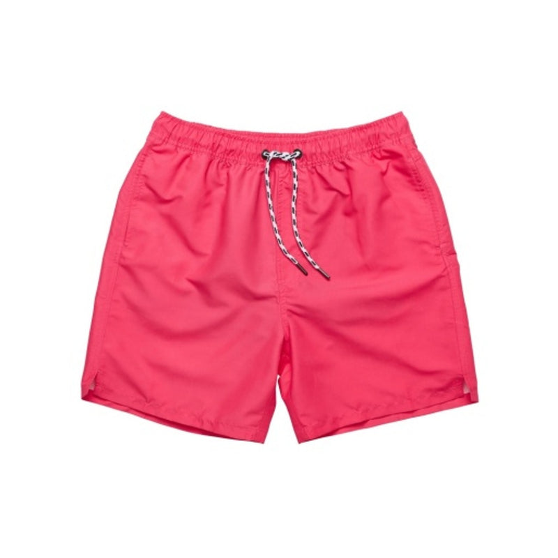 Snapper Rock - Mens Vintage Red Comfort Lined Swim Short