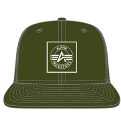Alpha Industries - Mens New Era X Alpha 5950 Rubberized Alpha Logo Cap