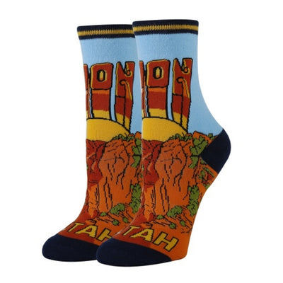 Oooh Yeah - Womens Zion Womens Crew Socks