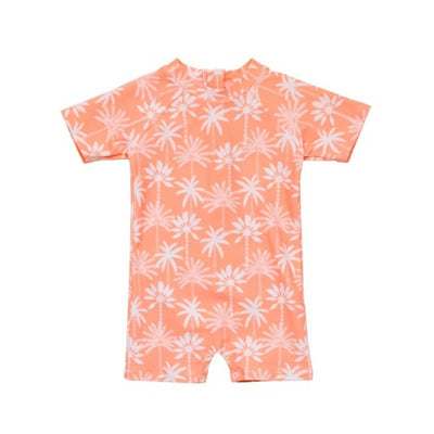 Snapper Rock - Boys Cali Palms Recycled Short Sleeve Sunsuit