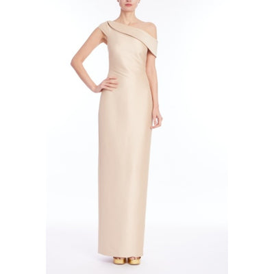 Badgley Mischka - Womens One Shldr Gown