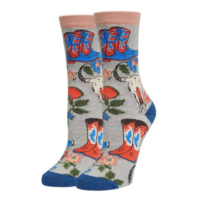 Oooh Yeah - Womens Rio Grande Womens Crew Socks
