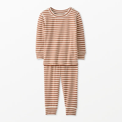 Hanna Andersson - Kids Striped Long John Pajama Set in Hannasoft™