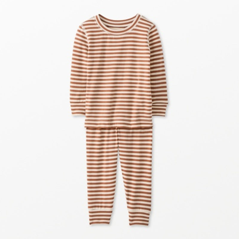 Hanna Andersson - Kids Striped Long John Pajama Set in Hannasoft™