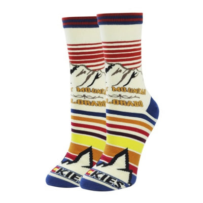 Oooh Yeah - Womens Crew Socks-Rocky Mtn