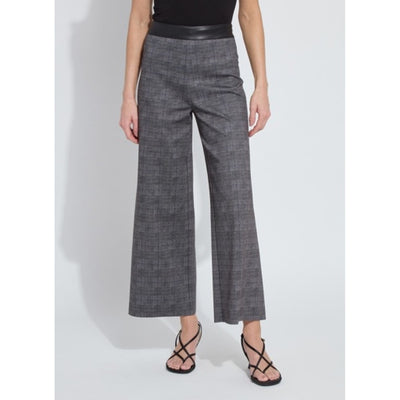 Lysse - Womens Denver Hi Waist Wide Leg Printed Ponte