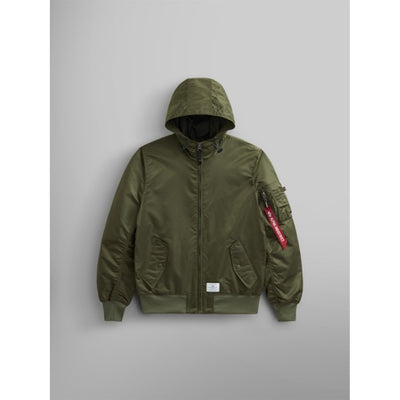 Alpha Industries - Mens L-2b Hooded Gen Ii Flight Jacket