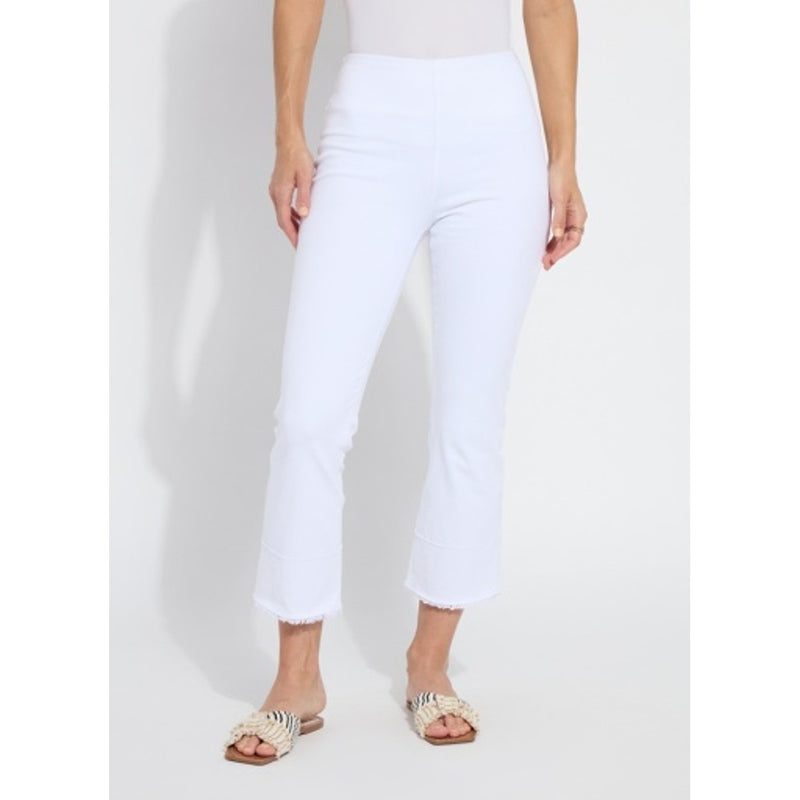Lysse - Womens Dara Seamed Hem Crop Denim
