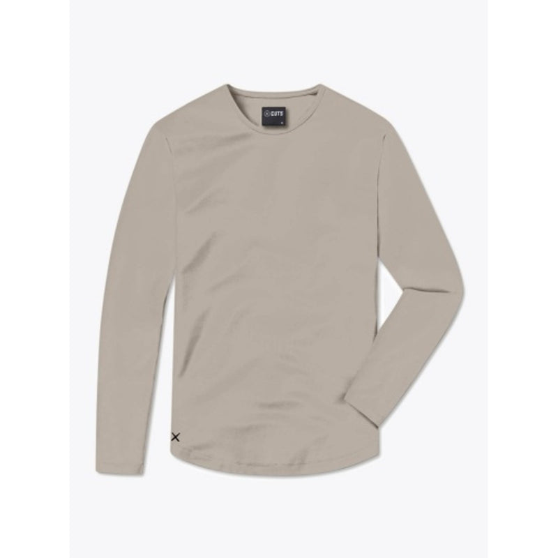 Cuts - Mens Ao L/S Curve-Hem Tee