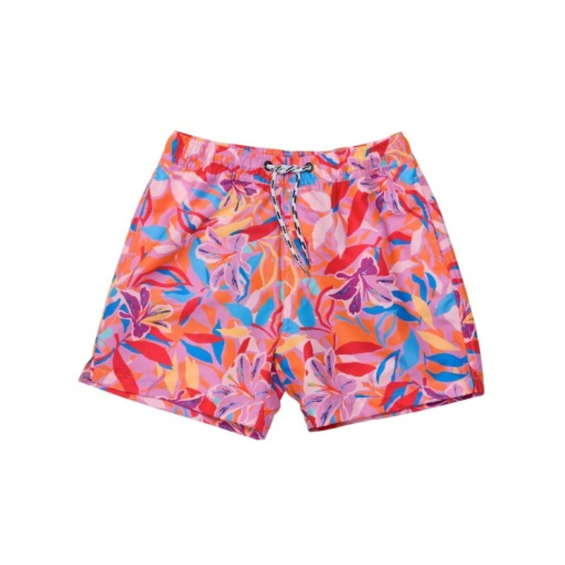 Snapper Rock - Boys Blooming Sunset Sustainable Swim Short