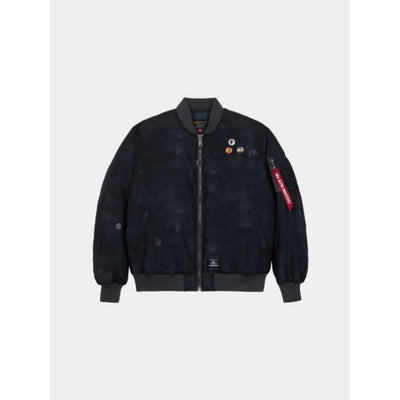 Alpha Industries - Mens Ma-1 Relaxed Fit Flight Jacket (Oxford Vntgeprnt)