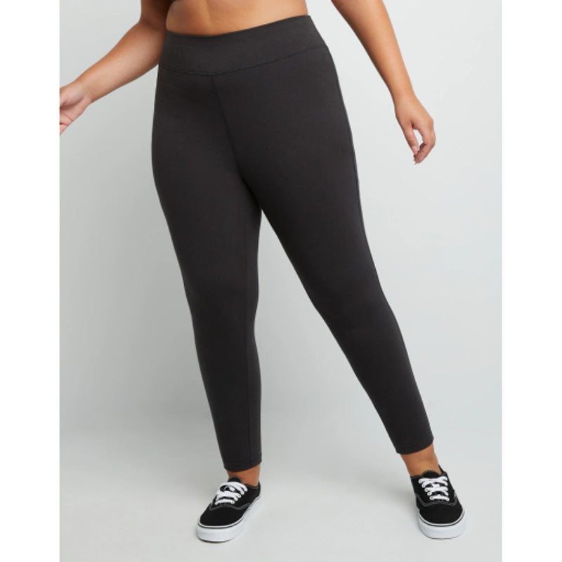 Hanes - Womens Just My Size Womens Stretch Jersey Leggings 25.5 (Plus Size)