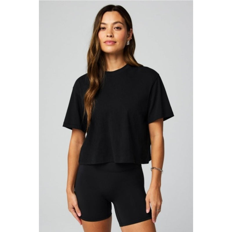 Fabletics - Womens 100% Cotton Boxy Tee