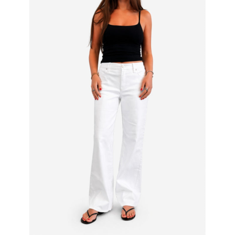 1822 Denim - Womens Petite 28" Slim Wide Leg Jean